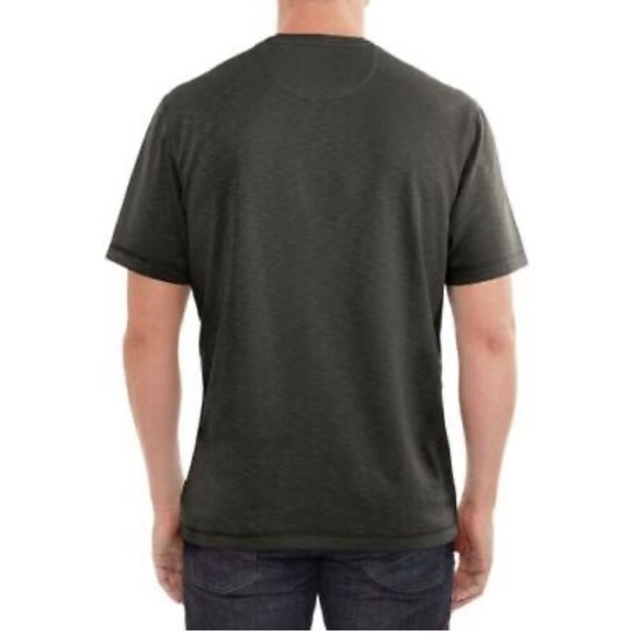 Woolrich Top Riverside Pullover Crewneck Short Sleeve Thermal T-Shirt - Picture 12 of 12